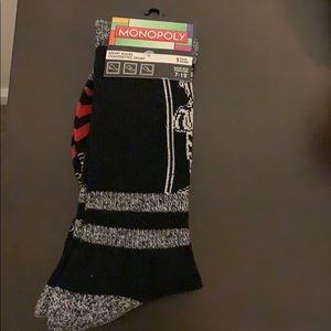 Monopoly Crew Socks